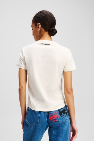 T-shirt en coton biologique - Ecru