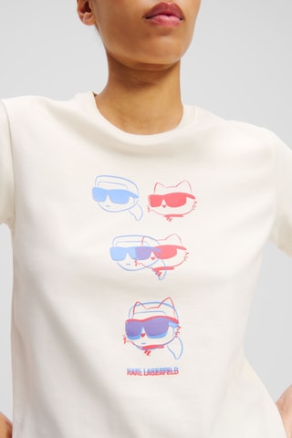 T-shirt en coton biologique - Ecru