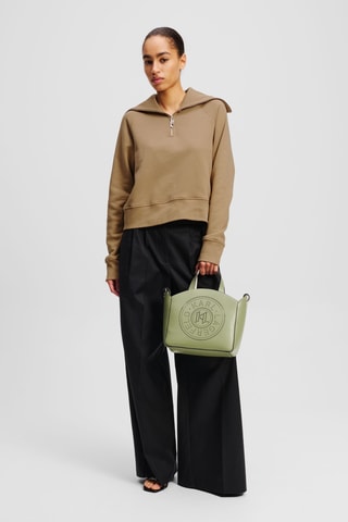 Sweat en coton biologique - Marron clair