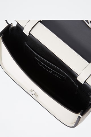 Sac banane en cuir - Ecru