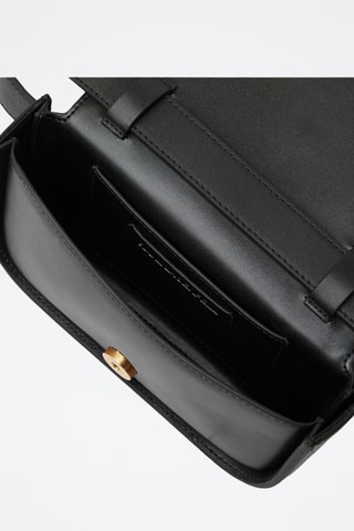 Sac banane en cuir - Noir