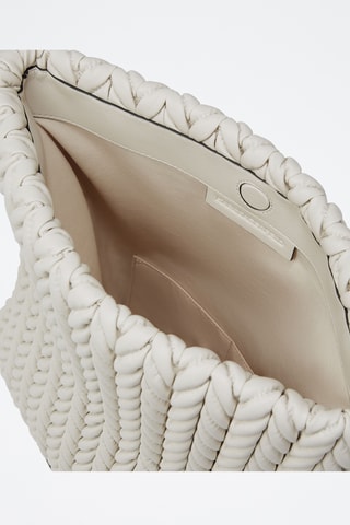 Sac porté épaule - Ecru