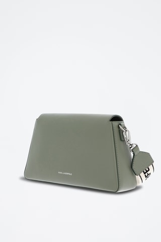 Sac bandoulière en cuir - Vert foncé