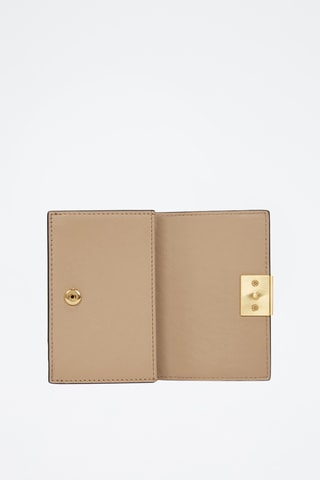 Porte-cartes en cuir - Marron