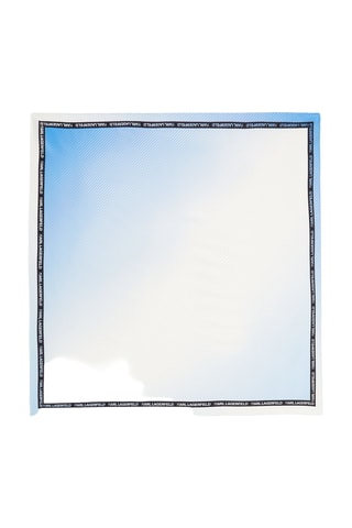 Echarpe plissée - Bleu marine