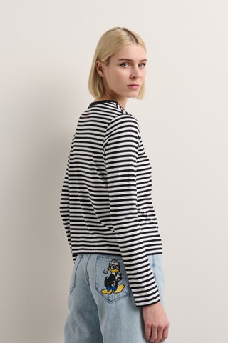 T-shirt en coton biologique Donald Disney - Noir