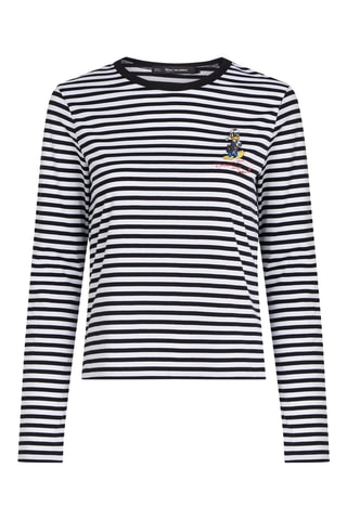 T-shirt en coton biologique Donald Disney - Noir