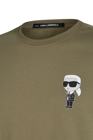 T-shirt en coton biologique - Kaki