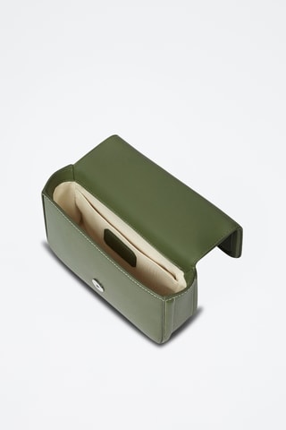Sac bandoulière en cuir - Vert