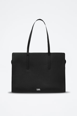 Cabas en cuir - Noir