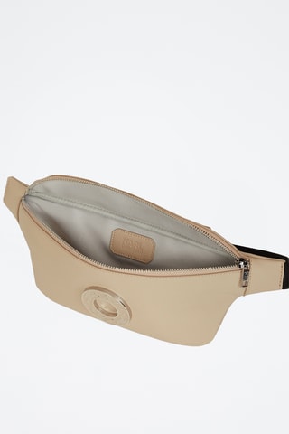 Sac banane en cuir - Beige