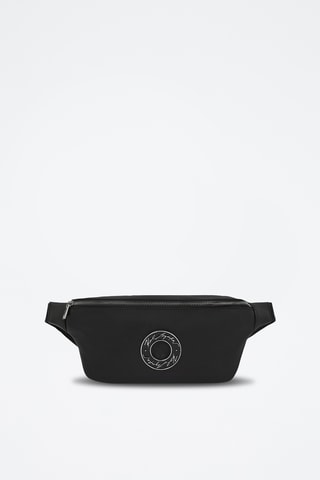 Sac banane en cuir - Noir