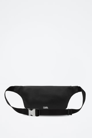 Sac banane en cuir - Noir