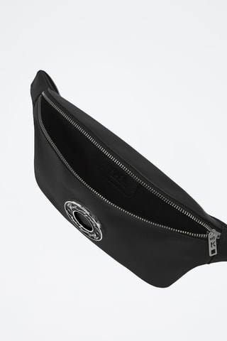 Sac banane en cuir - Noir