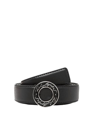 Ceinture en cuir - Noir