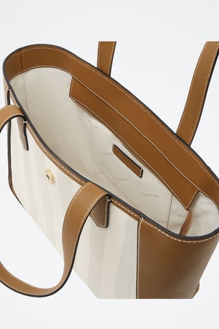 Sac porté épaule en cuir - Marron