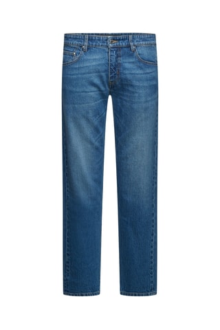 Jean straight - Bleu cobalt