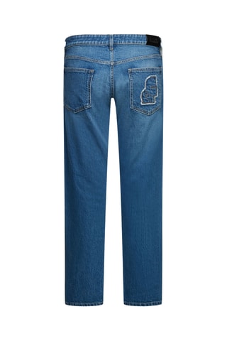 Jean straight - Bleu cobalt