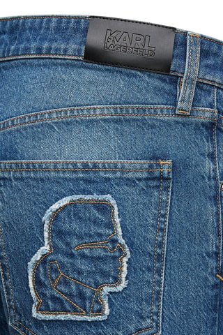 Jean straight - Bleu cobalt