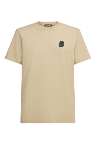 T-shirt en coton biologique - Beige