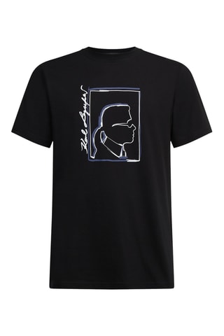 T-shirt en coton biologique - Noir