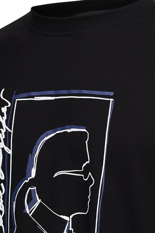 T-shirt en coton biologique - Noir
