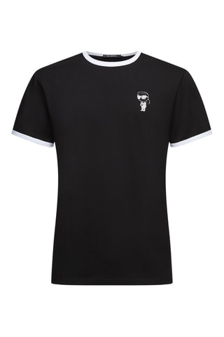 T-shirt en coton biologique - Noir