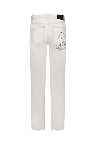 Jean mom - Ecru