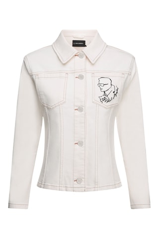 Veste en jean - Blanc