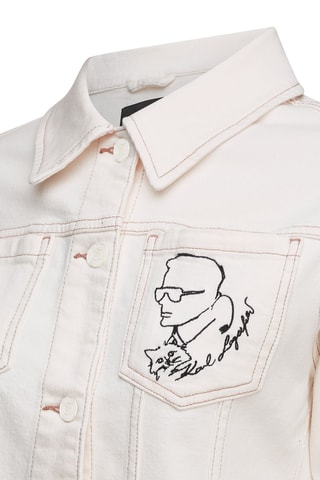 Veste en jean - Blanc