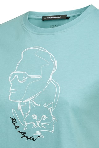 T-shirt en coton biologique - Ciel