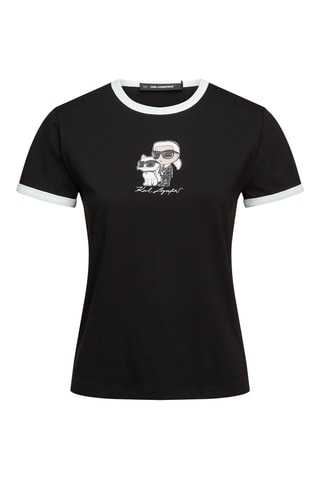 T-shirt en coton biologique - Noir