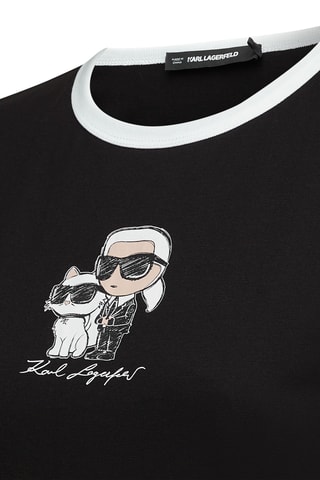T-shirt en coton biologique - Noir