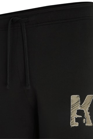 Jogging en coton biologique - Noir