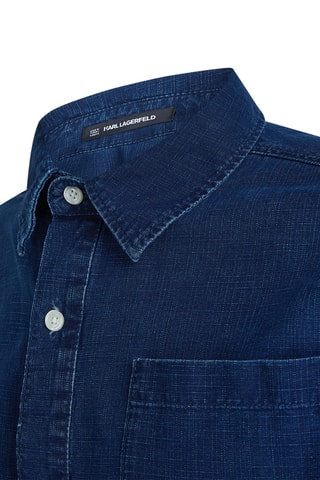 Chemise en jean - Bleu marine