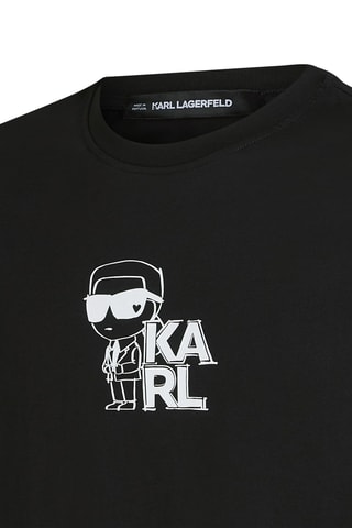 T-shirt en coton biologique - Noir
