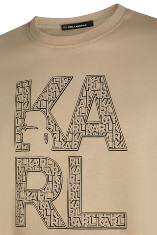 T-shirt en coton biologique - Beige