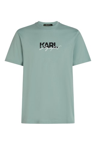 T-shirt en coton biologique - Vert d’eau