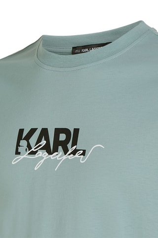 T-shirt en coton biologique - Vert d’eau
