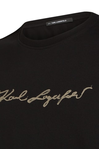 T-shirt en coton biologique - Noir