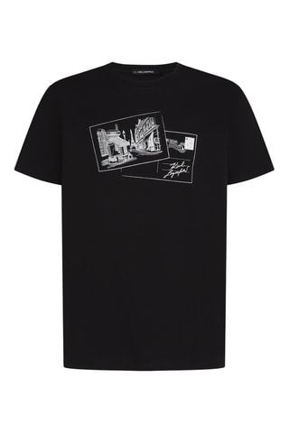 T-shirt en coton biologique - Noir