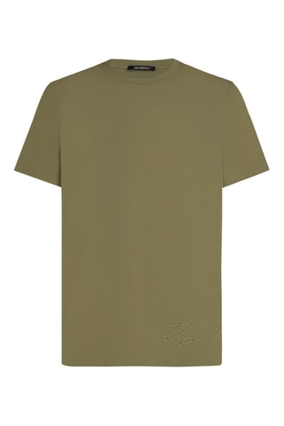 T-shirt en coton biologique - Kaki