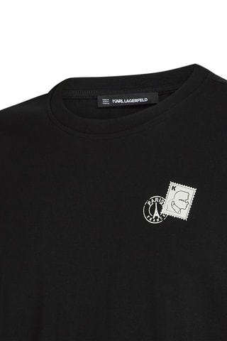 T-shirt en coton biologique - Noir