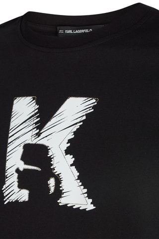 T-shirt en coton biologique - Noir