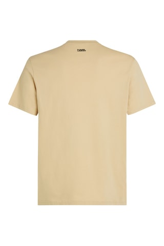 T-shirt en coton biologique - Beige