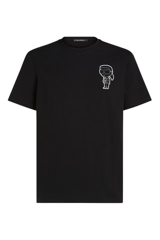 T-shirt en coton biologique - Noir