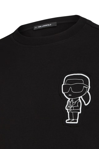 T-shirt en coton biologique - Noir