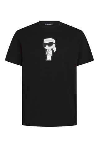 T-shirt en coton biologique - Noir