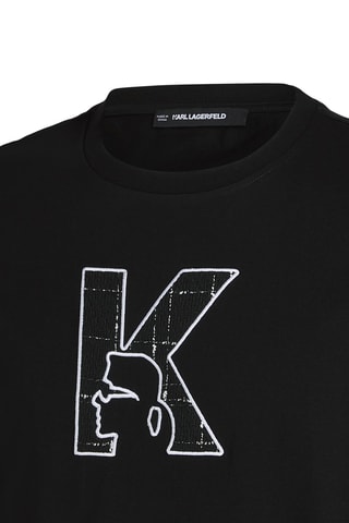 T-shirt en coton biologique - Noir