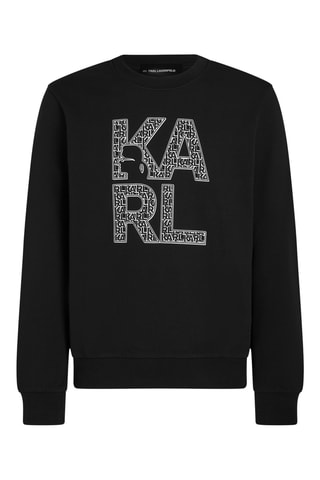 Sweat en coton biologique - Noir